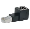 Allows top entry for RJ45 modular patch cables. Cat6A.