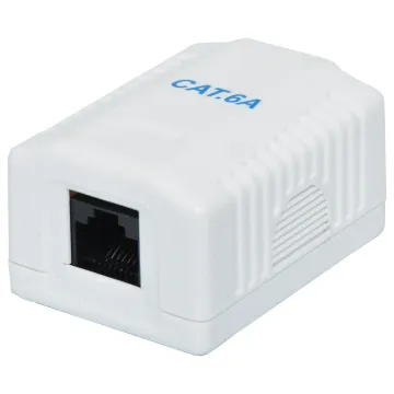 Supplied complete with built in connectors. ACMA approved. Single RJ45 8P8C