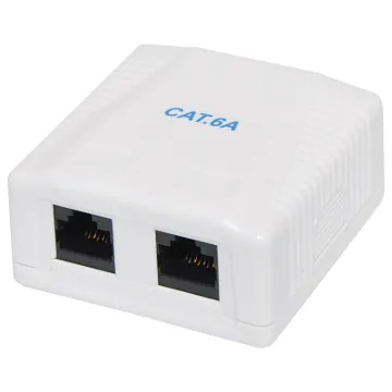 Supplied complete with connectors. Dual Cat 6a sockets are ACMA approved.