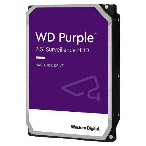 Latest generation Western Digital ''WD purple'' range of hard drives are optimised for the harsh demands of a modern HD multi-camera surveillance system where they will be running 24 hours a day 7 days a week.