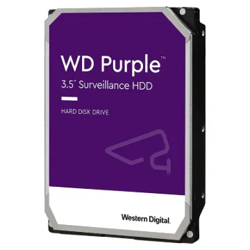 Latest generation Western Digital ''WD purple'' range of hard drives are optimised for the harsh demands of a modern HD multi-camera surveillance system where they will be running 24 hours a day 7 days a week.