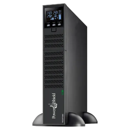 Perfect for servers, motor driven and sensitive devices requiring a perfect sinewave to operate correctly. LCD provides real time battery management, showing battery and load level. All outlets are battery backup and surge protected.