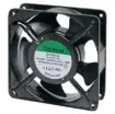 Sunon DP201A-2123HST.GN. A 240V AC 120mm Sunon Sleeve Bearing Cooling Fan with diecast aluminium frame.