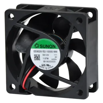 Sunon EF60252S1-1000U-A99. A 24V DC 60mm Sunon Sleeve Bearing Cooling Fan with thermoplastic frame.
