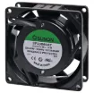 Sunon SF23080AT-2082HBL.GN. A 240V AC 80mm Sunon Ball Bearing Cooling Fan with diecast aluminium frame.