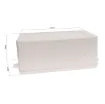 This range of low cost 
ABS enclosures include mounting ears for surface mounting. In addition, they include a shallow recess on the base and lid to house a membrane or lexan panel. Moulded mounting posts are included in both the base and lid for securin
