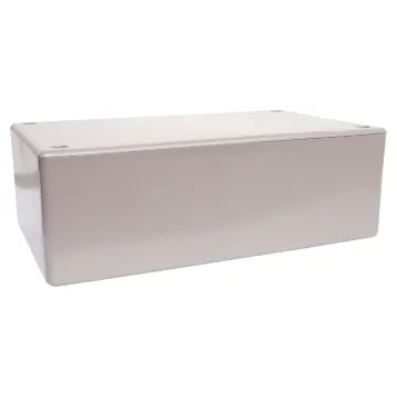 Manufactured from sturdy ABS plastic these boxes have a moulded PCB mounting design. Allows PCB's to be installed vertically, or snapped in horizontally without the use of PCB stand-offs.