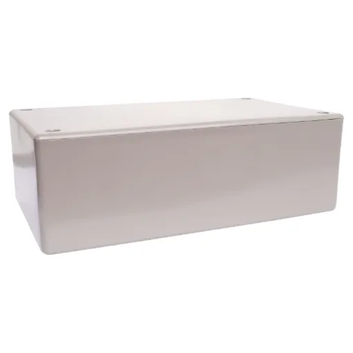 Manufactured from sturdy ABS plastic these boxes have a moulded PCB mounting design. Allows PCB's to be installed vertically, or snapped in horizontally without the use of PCB stand-offs.