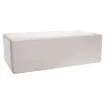 Manufactured from sturdy ABS plastic these boxes have a moulded PCB mounting design. Allows PCB's to be installed vertically, or snapped in horizontally without the use of PCB stand-offs.
