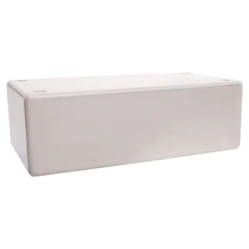 Manufactured from sturdy ABS plastic these boxes have a moulded PCB mounting design. Allows PCB's to be installed vertically, or snapped in horizontally without the use of PCB stand-offs.