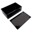 Manufactured from sturdy ABS plastic these boxes have a moulded PCB mounting design. Allows PCB's to be installed vertically, or snapped in horizontally without the use of PCB stand-offs.
