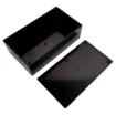 Manufactured from sturdy ABS plastic these boxes have a moulded PCB mounting design. Allows PCB's to be installed vertically, or snapped in horizontally without the use of PCB stand-offs.