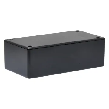 Manufactured from sturdy ABS plastic these boxes have a moulded PCB mounting design. Allows PCB's to be installed vertically, or snapped in horizontally without the use of PCB stand-offs.