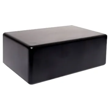 Manufactured from sturdy ABS plastic these boxes have a moulded PCB mounting design. Allows PCB's to be installed vertically, or snapped in horizontally without the use of PCB stand-offs.