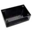 Manufactured from sturdy ABS plastic these boxes have a moulded PCB mounting design. Allows PCB's to be installed vertically, or snapped in horizontally without the use of PCB stand-offs.