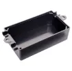 Miniature boxes designed for wiring junctions, small circuits and relays. Ideal for use in automotive applications. Friction fit lid for quick assembly and easy access if required. Provided with 3 cable entries.