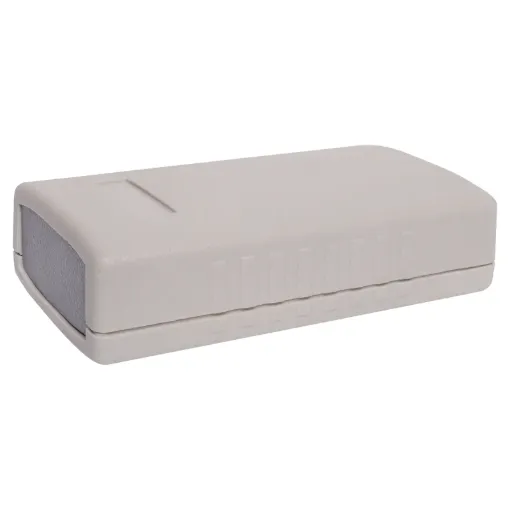 This professional series features solid ABS screw-together construction, internal PCB guides and an attractive rounded finish. Larger sizes (H 0218, H 0220 & H 0222) include stick on rubber feet and brass screw inserts. Dust and moisture proof.