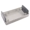 This professional series features solid ABS screw-together construction, internal PCB guides and an attractive rounded finish. Larger sizes (H 0218, H 0220 & H 0222) include stick on rubber feet and brass screw inserts. Dust and moisture proof.