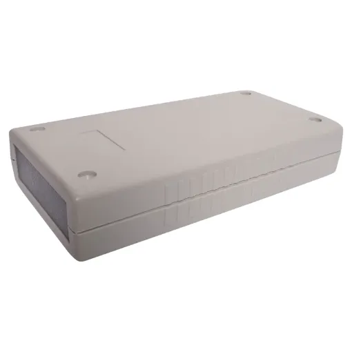 This professional series features solid ABS screw-together construction, internal PCB guides and an attractive rounded finish. Larger sizes (H 0218, H 0220 & H 0222) include stick on rubber feet and brass screw inserts. Dust and moisture proof.