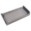 This professional series features solid ABS screw-together construction, internal PCB guides and an attractive rounded finish. Larger sizes (H 0218, H 0220 & H 0222) include stick on rubber feet and brass screw inserts. Dust and moisture proof.