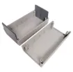This professional series features solid ABS screw-together construction, internal PCB guides and an attractive rounded finish. Larger sizes (H 0218, H 0220 & H 0222) include stick on rubber feet and brass screw inserts. Dust and moisture proof.
