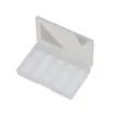 This 5 Way storage case is made from clear, see through plastic. It's ideal for storing nuts, bolts, washers and components. Its also great for First Aid, Medical Operators, Cars, Homes, Offices and Workshops. 

Dimensions: 188x118x31mm