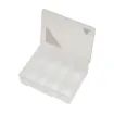 This 8 Way storage case is made from clear, see through plastic. It's ideal for storing nuts, bolts, washers and components. Its also great for First Aid, Medical Operators, Cars, Homes, Offices and Workshops.