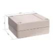 A compact 65x60x28mm sealed box enclosure fitted with solid grey lid. Manufactured by Ritec. Supplied with neoprene lid sealing gasket. With the seal installed, these enclosures meet IP65 dust and hose proof standard. PCB mounting points are moulded into the enclosure base.