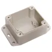 This sealed ABS flange mount enclosure is manufactured by Ritec and measures 105L x 75W x 40Hmm. Its includes mounting flanges for surface mounting. Supplied with neoprene lid sealing gasket.