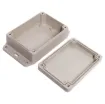This sealed ABS flange mount enclosure is manufactured by Ritec and measures 105L x 75W x 40Hmm. Its includes mounting flanges for surface mounting. Supplied with neoprene lid sealing gasket.