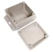 This sealed ABS flange mount enclosure is manufactured by Ritec and measures 85L x 80W x 55Hmm. Its includes mounting flanges for surface mounting. Supplied with neoprene lid sealing gasket.