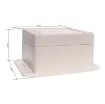 This sealed ABS flange mount enclosure is manufactured by Ritec and measures 85L x 80W x 55Hmm. Its includes mounting flanges for surface mounting. Supplied with neoprene lid sealing gasket.