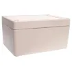 Supplied with neoprene lid sealing gasket. With the seal installed, these enclosures meet IP65 dust and hose proof standard. Supplied with a solid light grey lid (also available with a transparent lid, see H 0323). PCB mounting points are moulded into the