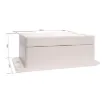 This sealed ABS flange mount enclosure is manufactured by Ritec and measures 1125L x 85W x 55Hmm. Its includes mounting flanges for surface mounting. Supplied with neoprene lid sealing gasket.
