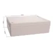 Supplied with neoprene lid sealing gasket. With the seal installed, these enclosures meet IP65 dust and hose proof standard. Available with transparent or solid colour lid. PCB mounting points are moulded into the enclosure base.These sturdy enclosures ha