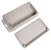 This sealed ABS flange mount enclosure is manufactured by Ritec and measures 145L x 105W x 65Hmm. Its includes mounting flanges for surface mounting. Supplied with neoprene lid sealing gasket.