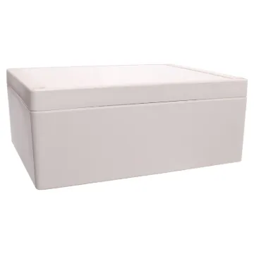 Supplied with neoprene lid sealing gasket. With the seal installed, these enclosures meet IP65 dust and hose proof standard. Available with transparent or solid colour lid. PCB mounting points are moulded into the enclosure base.These sturdy enclosures ha