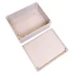 Supplied with neoprene lid sealing gasket. With the seal installed, these enclosures meet IP65 dust and hose proof standard. Available with transparent or solid colour lid. PCB mounting points are moulded into the enclosure base.These sturdy enclosures ha