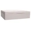 Supplied with neoprene lid sealing gasket. With the seal installed, these enclosures meet IP65 dust and hose proof standard. Supplied with a solid light grey lid (also available with a transparent lid, see H 0332A). These sturdy enclosures have 3mm thick