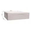 Supplied with neoprene lid sealing gasket. With the seal installed, these enclosures meet IP65 dust and hose proof standard. Supplied with a solid light grey lid (also available with a transparent lid, see H 0332A). These sturdy enclosures have 3mm thick