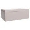 Supplied with neoprene lid sealing gasket. With the seal installed, these enclosures meet IP65 dust and hose proof standard. Supplied with a solid light grey lid (also available with a transparent lid, see H 0333). These sturdy enclosures have 3mm thick w