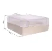 A compact 65x60x28mm sealed box enclosure fitted with clear lid. Manufactured by Ritec.