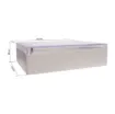 Supplied with neoprene lid sealing gasket. With the seal installed, these enclosures meet IP65 dust and hose proof standard. Supplied with a transparent lid (available with a solid grey lid, see H 0312A). PCB mounting points are moulded into the enclosure