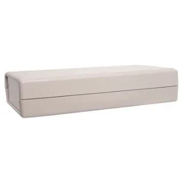 This professional series features solid ABS screw-together construction, internal PCB guides and an attractive rounded finish.