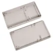 ABS project box ideal for DMM adaptors, test gear, remote controls etc. Features battery compartment with screw on cover and PCB mounting points.H 0345 Dimensions 160L x 30H x 85W mm.