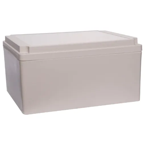 Supplied with neoprene lid sealing gasket. With the seal installed, these enclosures meet IP65 dust and hose proof standard. Six PCB mounting points are moulded into the enclosure base. Lid incorporates a recess for a lexan panel. Ideal for industrial app