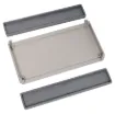 A stylish range of 4 piece snap together, low profile, instrument cases.