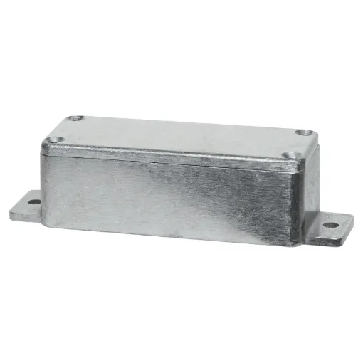 Industrial grade heavy duty die cast boxes with flanged base for easy mounting & access. Sealing gasket included achieving IP66 rating making them ideal for mining, industrial, agricultural and marine use. 7 sizes to choose from. Countersunk lid holes. Di