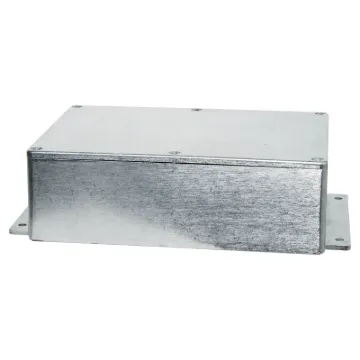 Industrial grade heavy duty die cast boxes with flanged base for easy mounting & access. Sealing gasket included achieving IP66 rating making them ideal for mining, industrial, agricultural and marine use. 7 sizes to choose from. Countersunk lid holes. Di