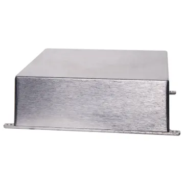 Internal dimensions: 185.7 x 185.7 x 62.5mm.
Heavy duty die cast boxes with flanged lid for easy mounting. They offer a high degree of RFI shielding and are suitable for industrial or automotive use. Available in 6 different sizes for a multitude of applications. All flange and lid holes are countersunk.